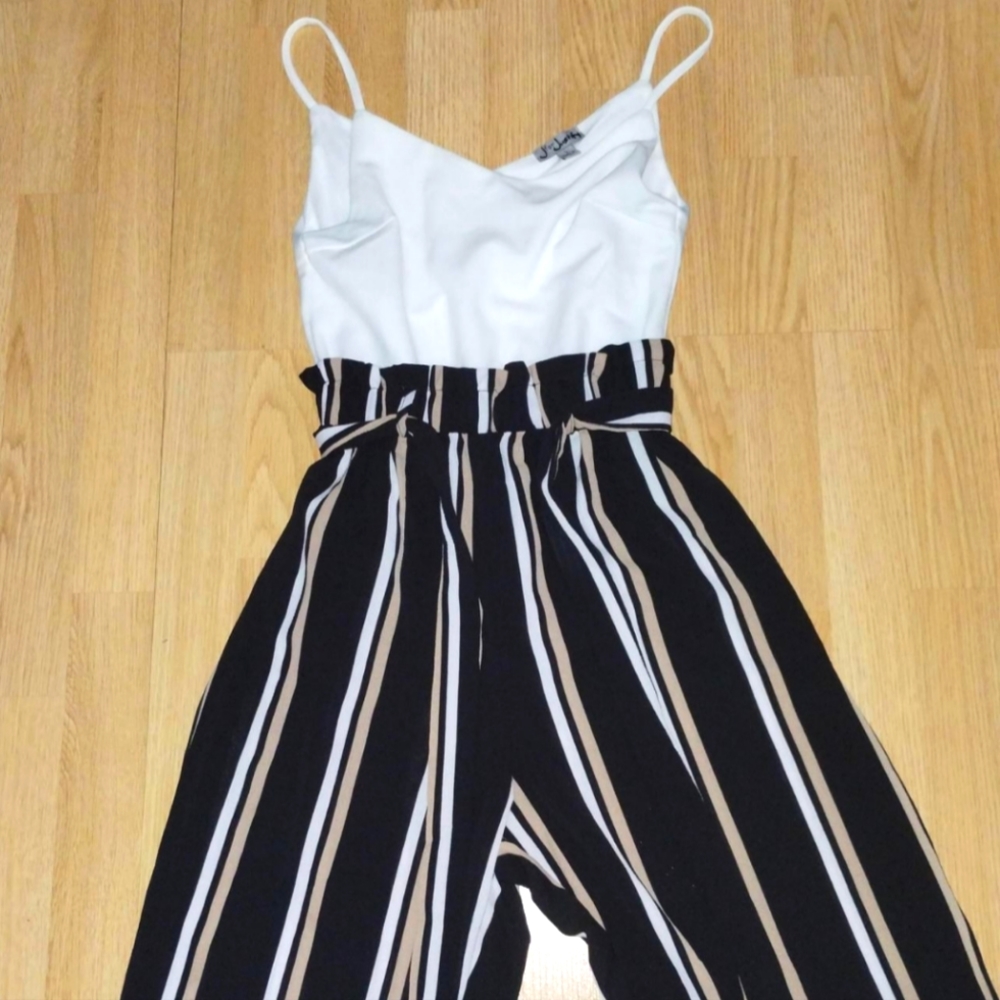 Black and White Jumpsuit
